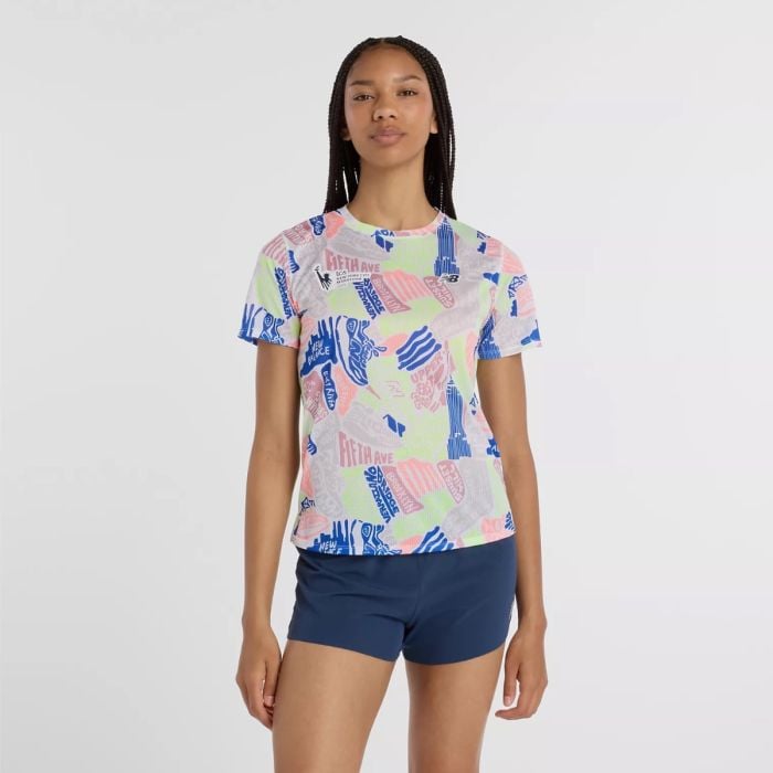 NYC Marathon Athletics Printed SS Tee