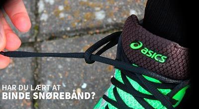 Sånn her binder du løpeskoene dine riktig