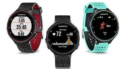 Garmin Forerunner 230, 235 and 630