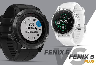 Garmin Fenix 5 vs. Fenix 5 Plus - Hva er forskjellen?