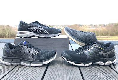 Saucony Hurricane vs. Asics Kayano vs. Mizuno Horizon vs. New Balance Rubix – Test av løpesko til pronasjon