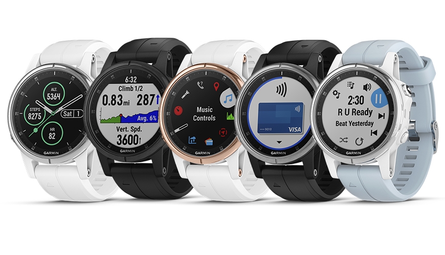 garmin fenix 5s plus pulsur gps-ur