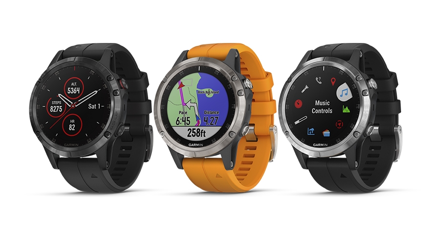 garmin fenix 5 plus pulsur og gps-ur