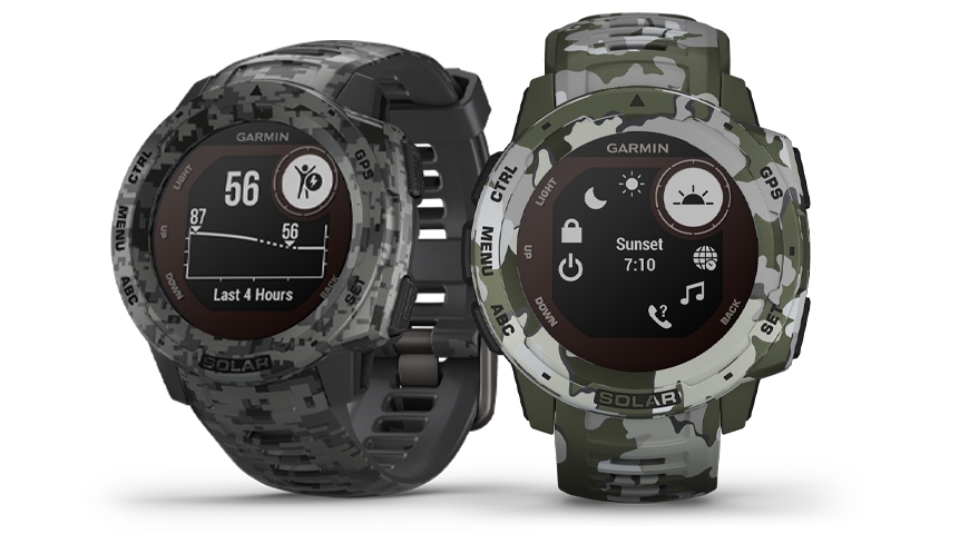 garmin instinct solar camo edition