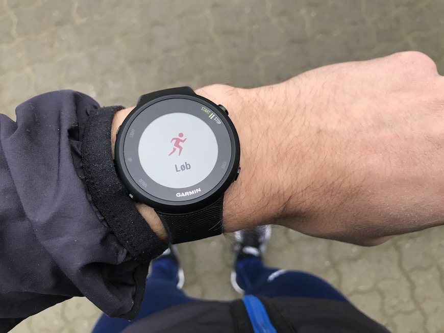 garmin forerunner 45 test løp
