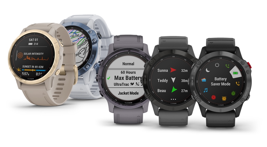 Garmin Fenix 6 Solar serien