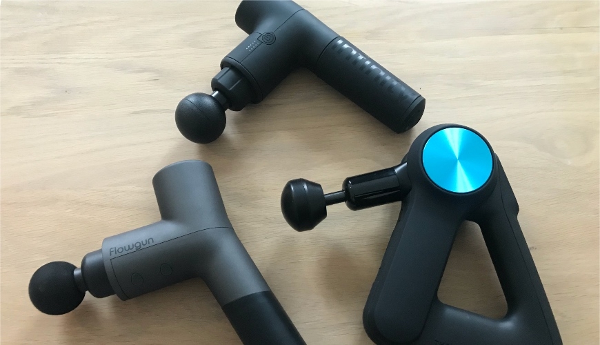 infinity massage gun vs flowlife blowgun vs theragun pro
