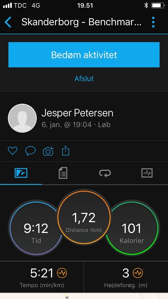 garmin coach bedøm vanskelighetsgrad