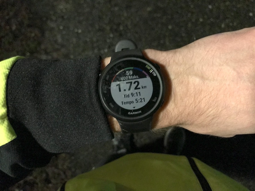 garmin coach benchmark run