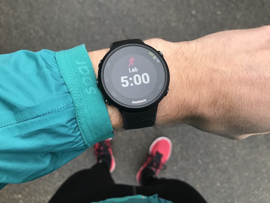garmin forerunner 45 løpe gå funksjon