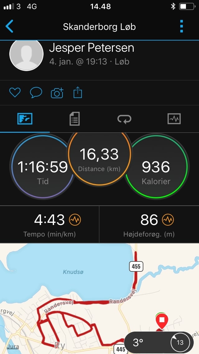 garmin connect statistikk
