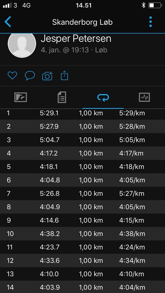 garmin connect statistikk