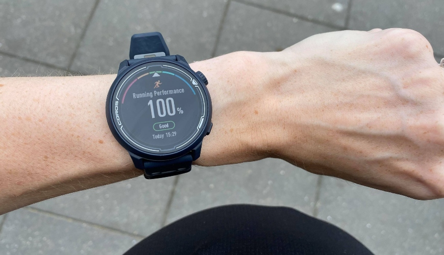 COROS running performance