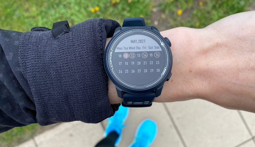 COROS Pace 2 training plan