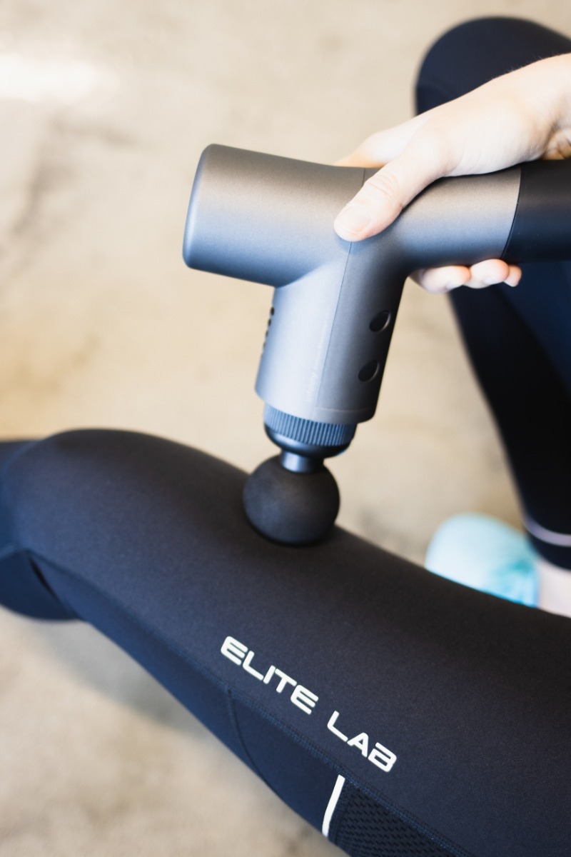 Infinity Massage Gun leg