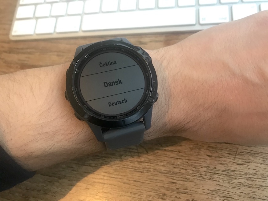 garmin fenix 6 pro solar norsk