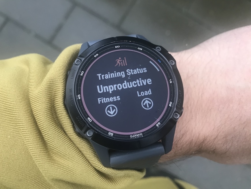 Garmin Fenix 6 Pro Solar treningsstatus